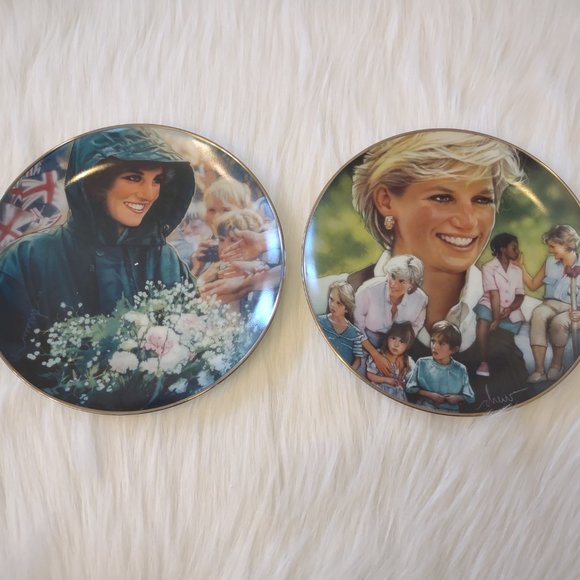 Princess Diana Collector Plate Lot of 2 - Picture 3 of 14